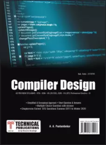 Compiler Design Tecnical Publications
